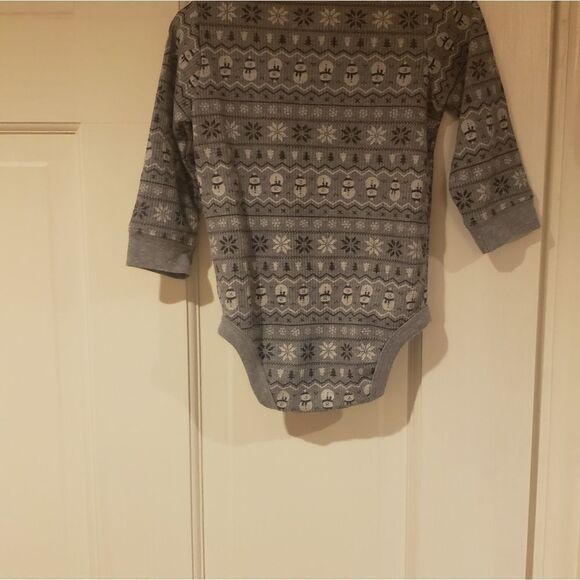 Boys Snow Much Fun Onesie Long Sleeve - Picture 5 of 5